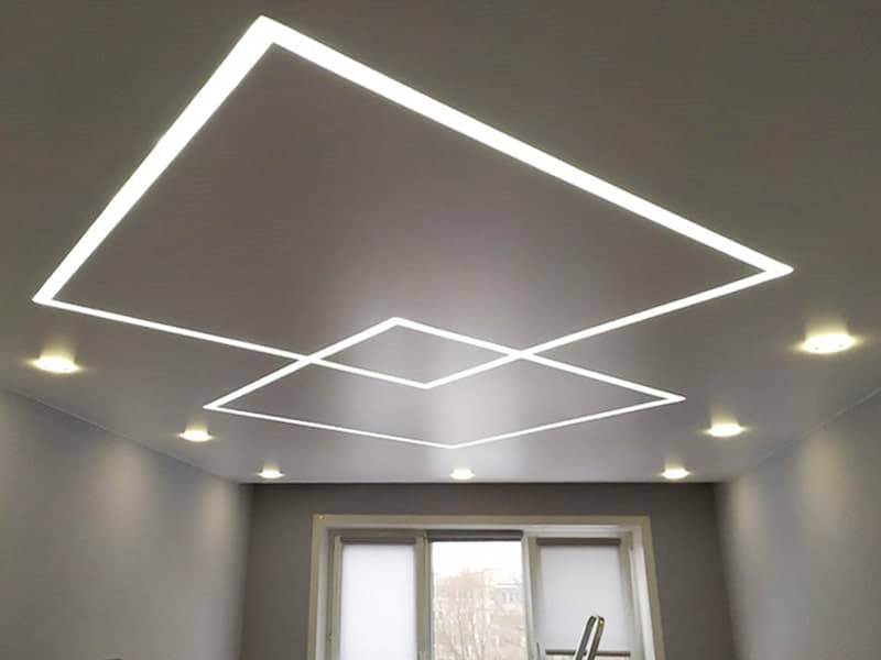 Plafonds avec Éclairage LED